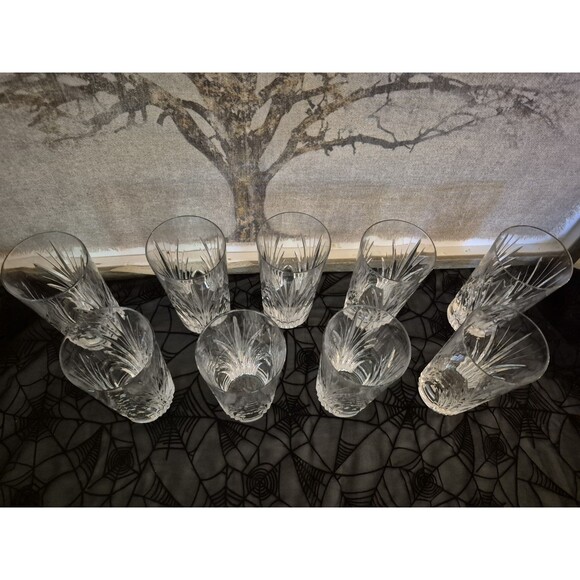 9 Rare Gorham Crystal Nocturne Highball Glass - Will Break Up Set - Picture 2 of 8